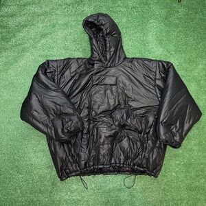 Yeezy Gap Men's Hoodie Oversized M Black Engineered By Balenciaga Padded Anorak